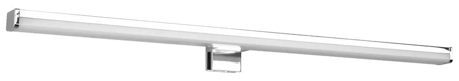 Lampada da parete a LED in argento lucido (lunghezza 60 cm) Lino - Trio