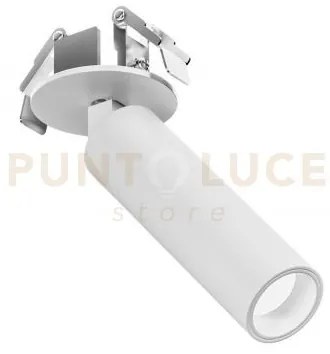 Gfa1480c- faretto ad incasso orientabile 1 luce attacco led 3000k 5...