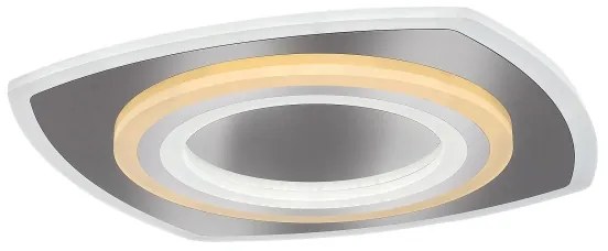 Rabalux 71318 - Lampada da soffitto LED dimmerabile TANELI 60W/230V 3000/4000/6000K cromo + telecomando