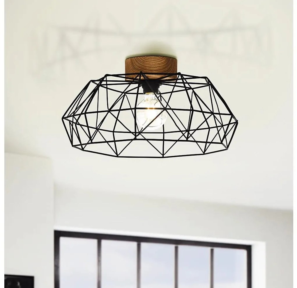 Eglo 44088 - Plafoniera PADSTOW 1xE27/60W/230V