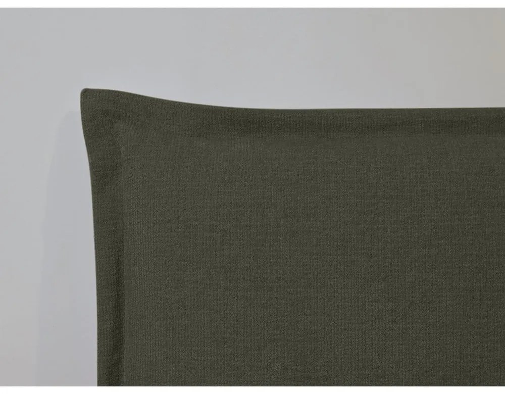 Letto matrimoniale verde scuro/naturale con griglia 160x200 cm Charlie - Bobochic Paris