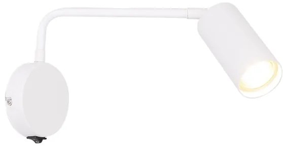 Lampada da parete TINA 1xGU10/15W/230V bianca