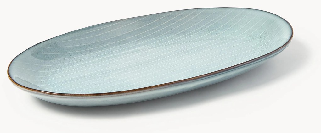 Piatto da portata fatto a mano Nordic Sea