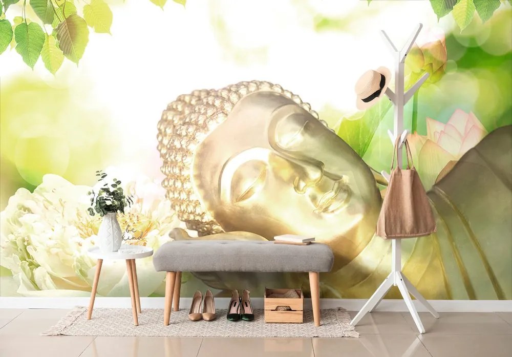 Carta da parati autoadesiva – Buddha dormiente