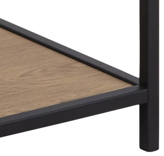 Comodino SARON quercia/nero