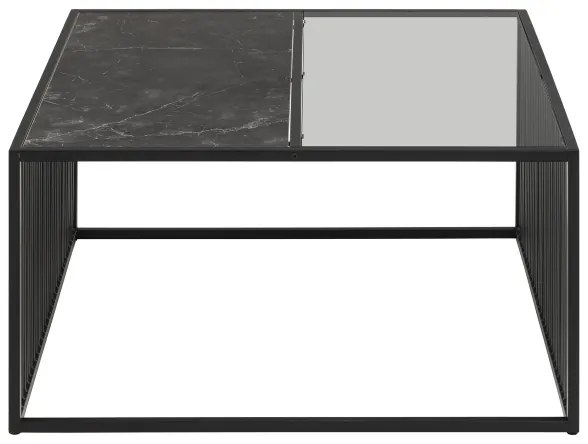 Tavolino da salotto DEVIN nero