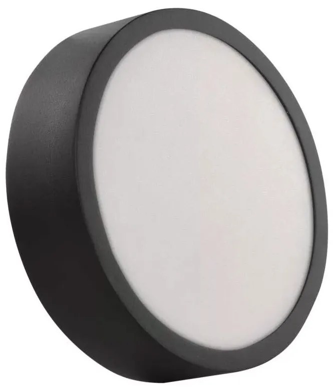Plafoniera LED LED/12,5W/230V 3000/3500/4000K d. 17 cm nero