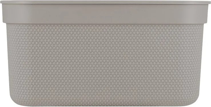 Scatola di plastica con coperchio Deco - Rotho