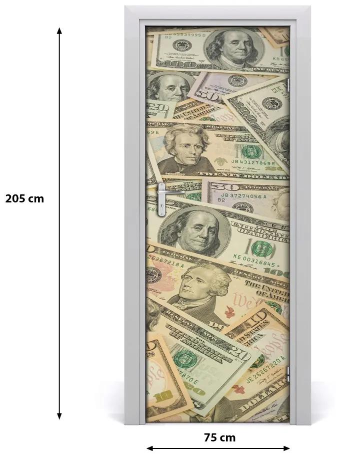 Sticker porta Banconote dollari 75x205 cm