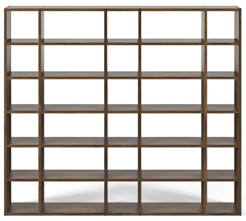 Libreria in noce 255x224 cm Pombal - TemaHome