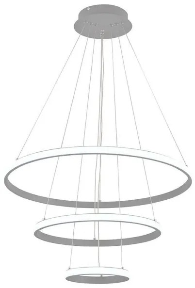 Lampadario a sospensione con filo LED dimmerabile LED/90W/230V 3000-6500K + +TC