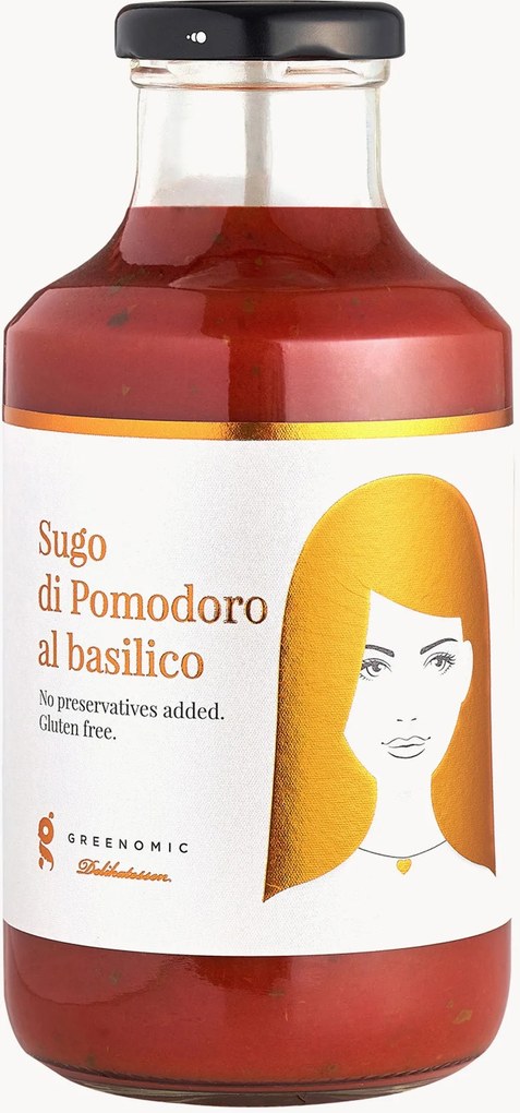 Sugo di pomodoro con basilico