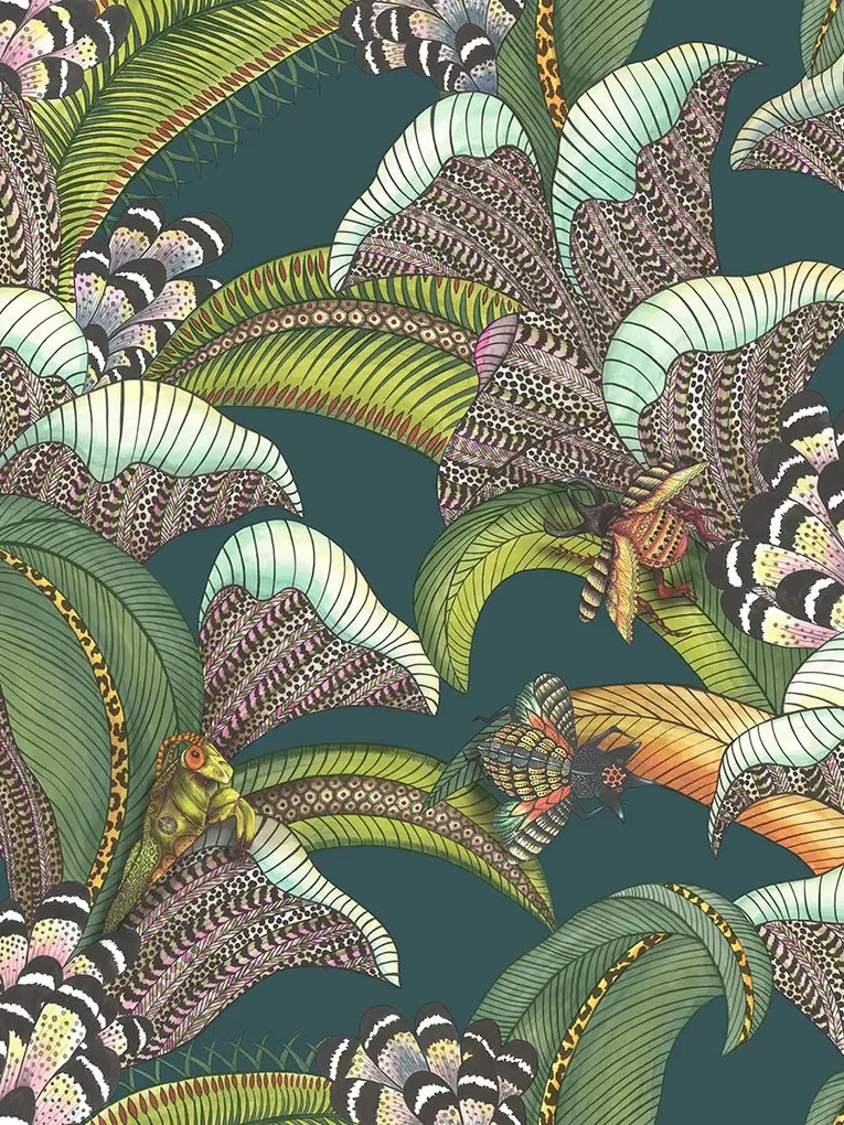 Cole & Son Carta da parati Hoopoe Leaves - 119/1007