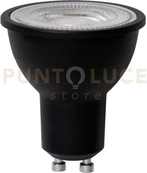 Klassic-gu10b-7m lampadina led attacco faretto gu10 nera 7w 600lm 4...