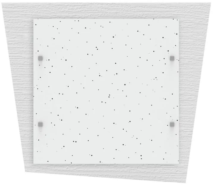 Plafoniera moderno Skinny bianco IP20, 2XE27