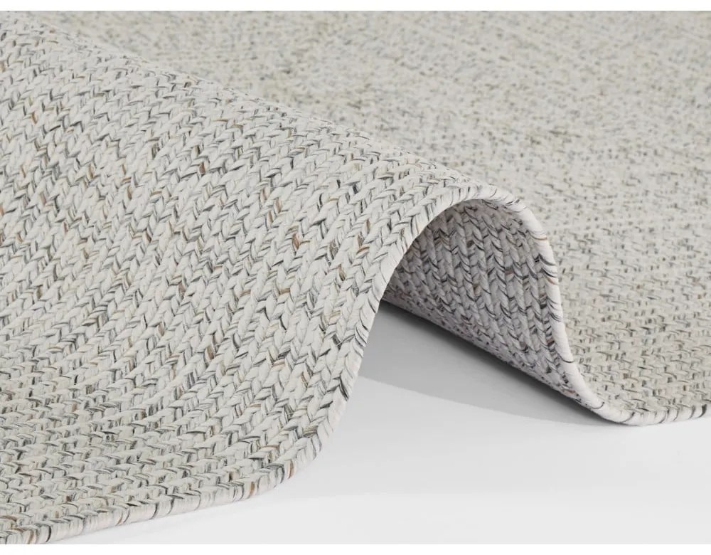 Tappeto da esterno bianco/beige 200x80 cm - NORTHRUGS