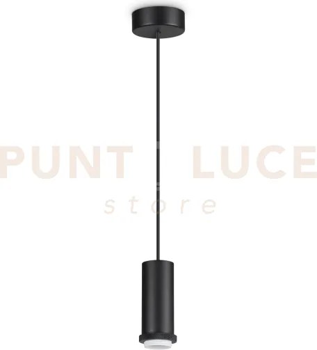 Mix-up sospensione in metallo 1 luce attacco e27 nera paralumi acqu...