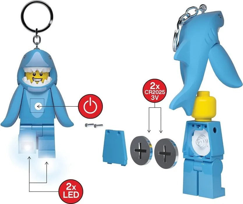 Portachiavi blu Iconic - LEGO®