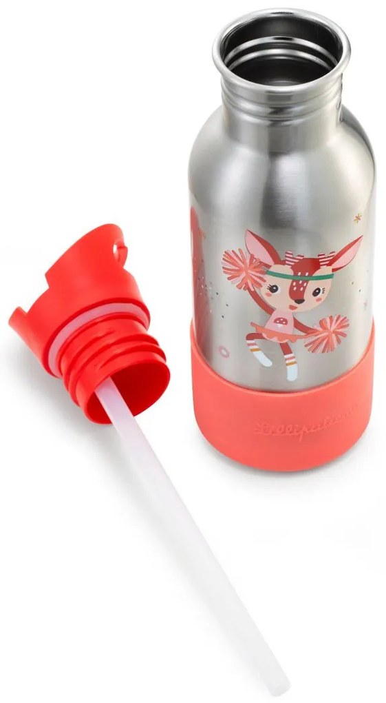 Lilliputiens - Borraccia in acciaio inox - Cervo Stella - 600 ml