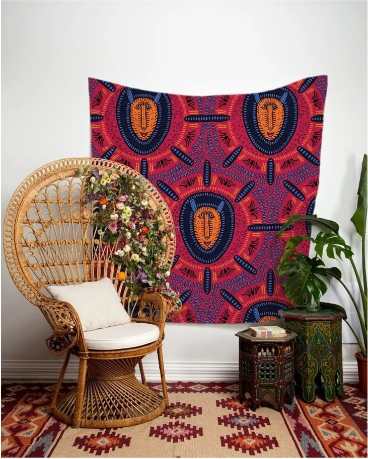 Arazzo 140x140 cm Tigre del Sur - Madre Selva