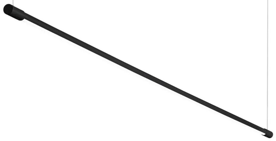 Ideal Lux - Lampadario LED a sospensione con filo YOKO LED/17W/230V CRI 90 nero