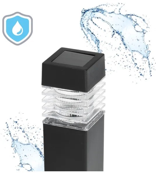 SET 4x Lampada solare LED LED/0,06W/1,2V 1xAAA 6000K IP44 100 mAh