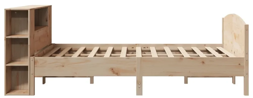 Letto libreria senza materasso 150x200 cm in legno di pino