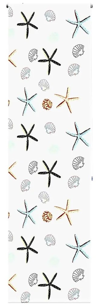 Tenda A Rullo Doccia 60x240 Cm Larghezza Tessuto 56 Cm /