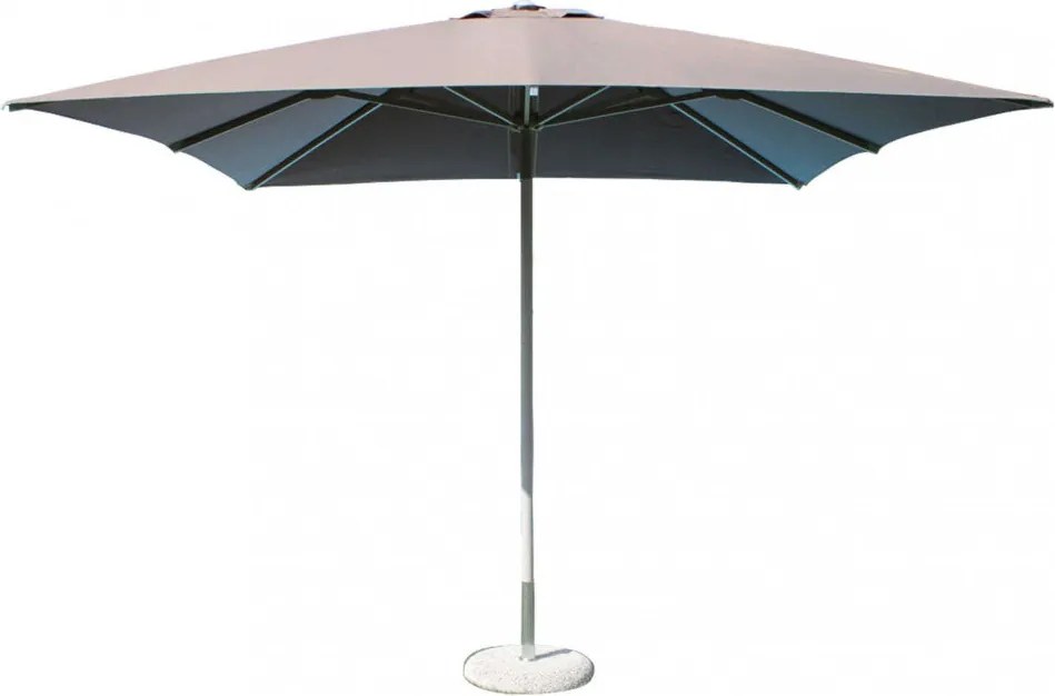 Ombrellone da Giardino 3x3 m Palo Ø48 mm Brian in Alluminio Tortora...