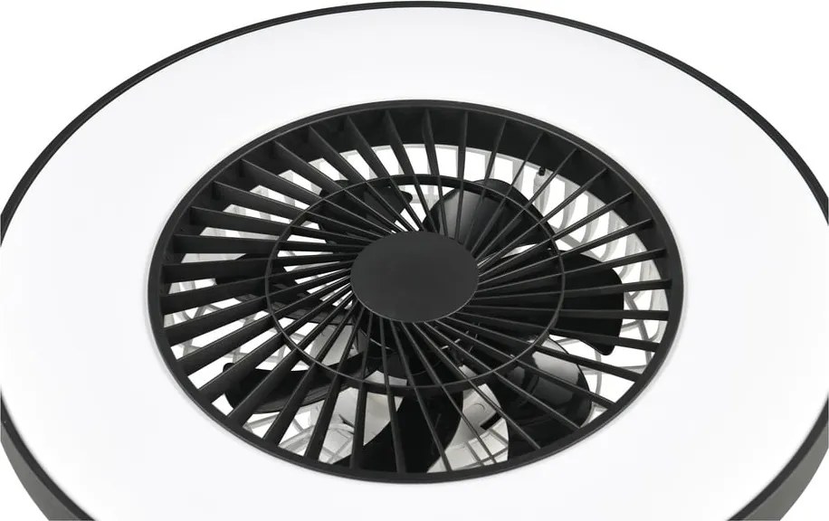 Plafoniera LED nera opaca Halmstad – Trio