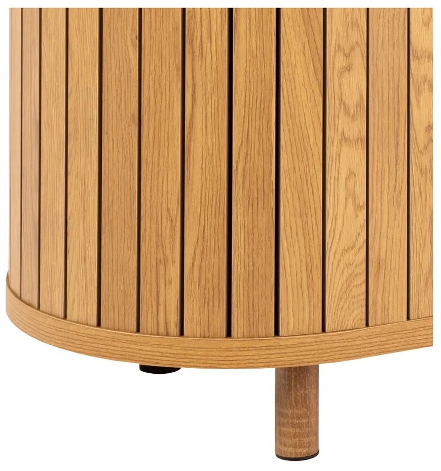 Cassettiera effetto rovere in colore naturale 160x80x45 cm Colima - Actona