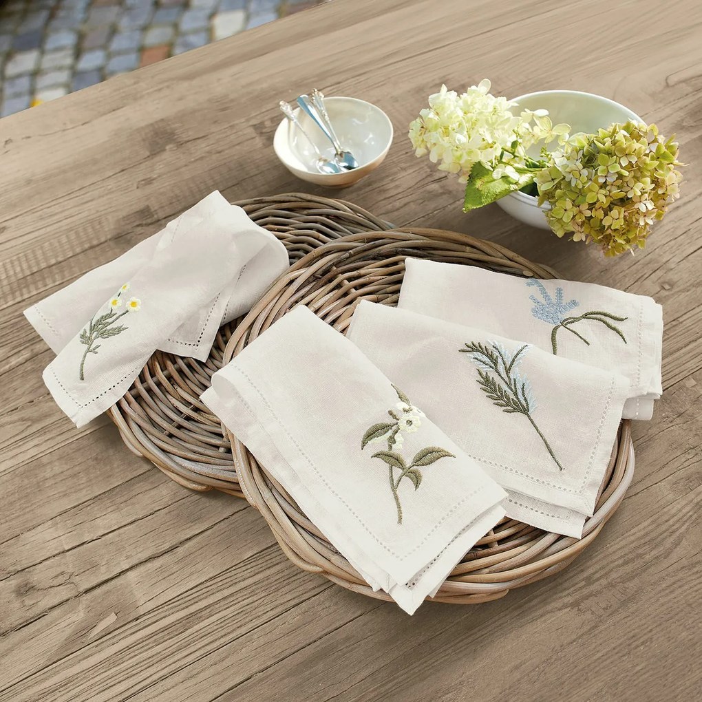 LOBERON Set di 4 tovaglioli Lentilly