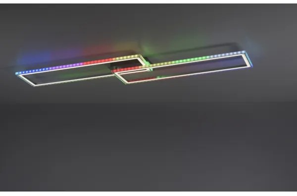 Leuchten Direkt 14635-55 - Plafoniera LED RGB dimmerabile FELIX 34,5W/230V