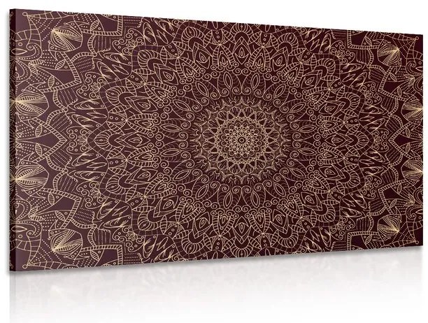 Quadro su tela – Mandala decorativa dettagliata