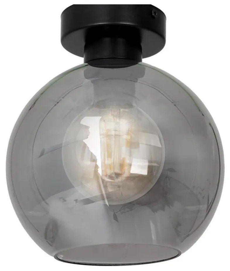 Plafoniera SOFIA 1xE27/60W/230V nera