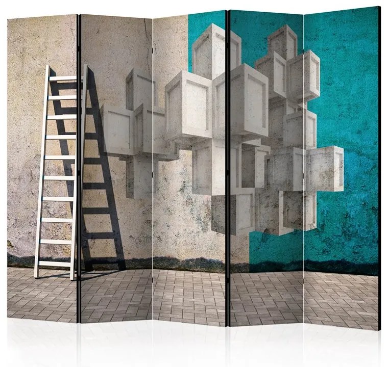 Paravento  Concrete blocks II [Room Dividers]  Colore ---, Dimensioni e Misure 225x172