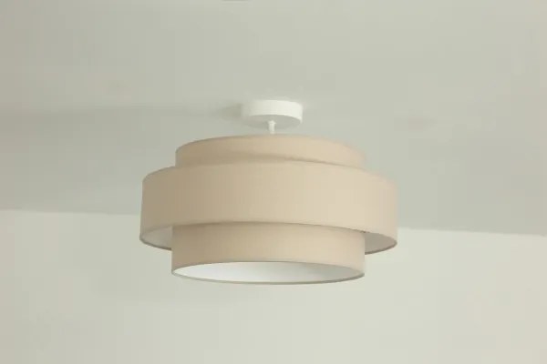 Brilagi - Plafoniera RESNA 1xE27/60W/230V Ø 40 cm beige