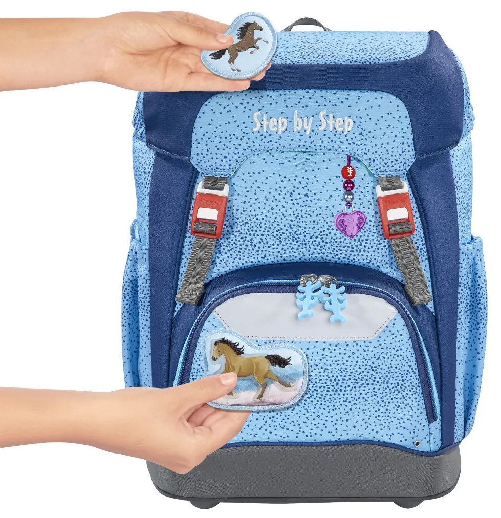 Zaino scuola GRADE Step by Step – Cavallo, certificato AGR