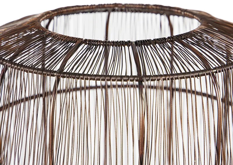Lampada da terra moderna a treppiede in rame - Redo