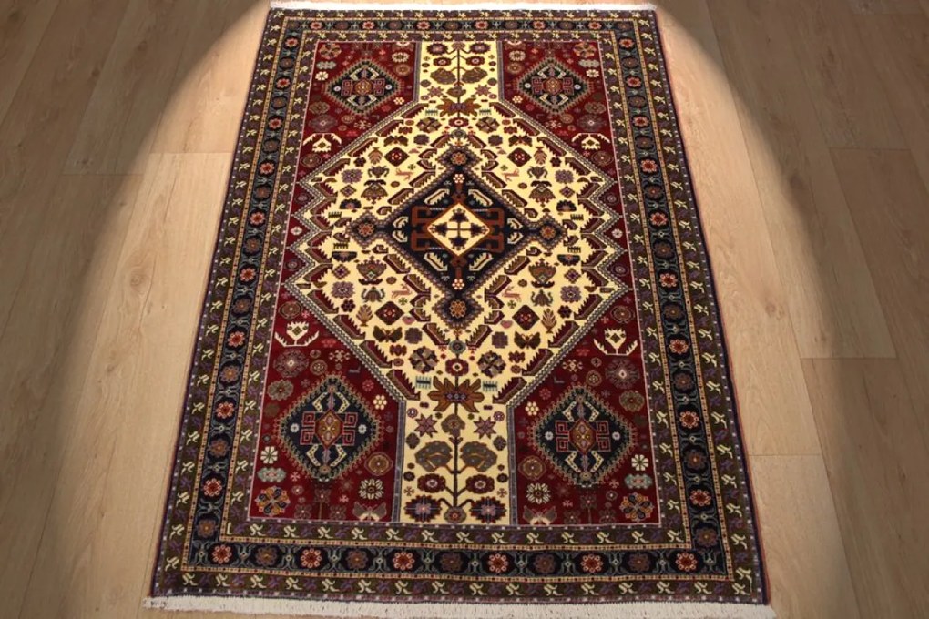 Gashghai Tappeto persiano 150 x 100 (Iran) Annodato A Mano