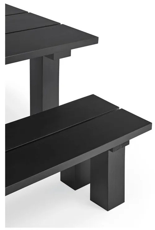 Tavolo da pranzo con piano in legno di pino 100x260 cm Banda - Teulat