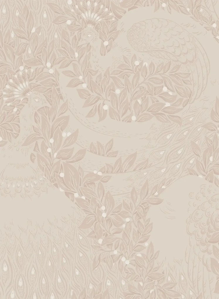 Sandberg Carta da parati Evelina - Blush