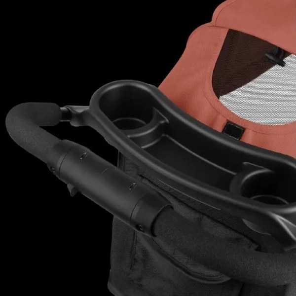 Lionelo - Passeggino EMMA PLUS color mattone/nero