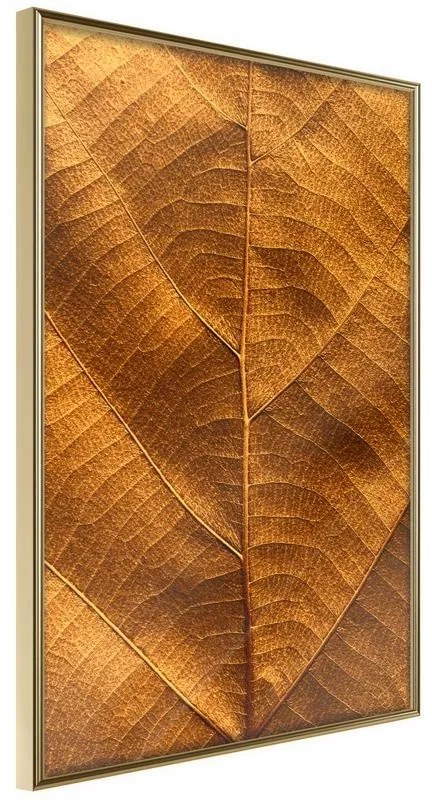 Poster  Golden Veins  Cornice Quadri Cornice d'oro, Larghezza x Altezza Home decor 30x45