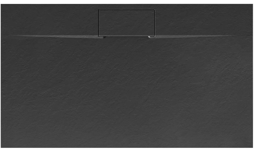 Piatto doccia Bazalt long Black 80x120