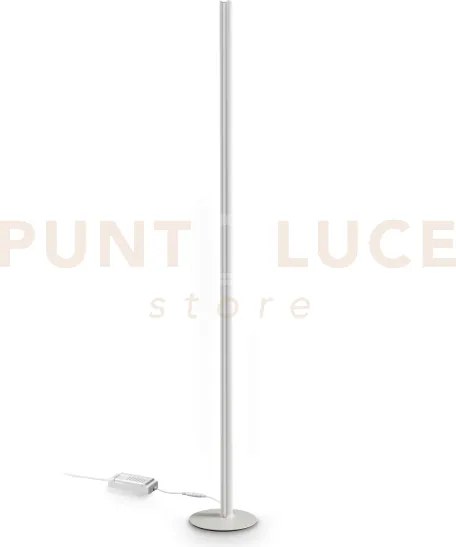 Dorica lampada da terra con dimmer led 3000k 50w  7100 lm h.190cm b...