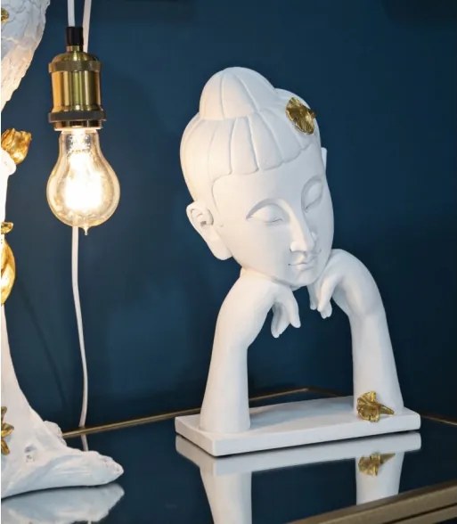 Testa Buddha -B- Cm 21,5X13X36