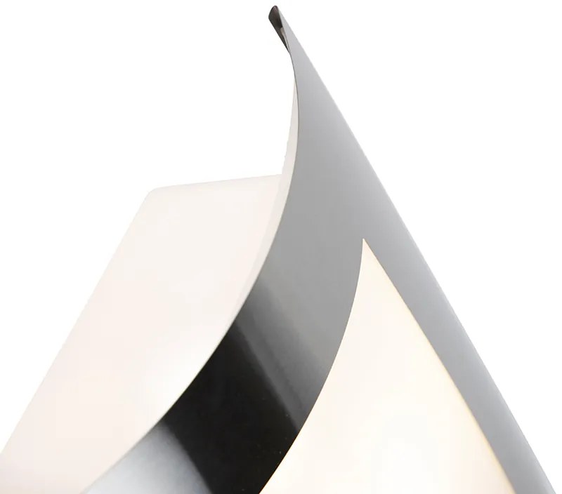 Lampada da parete per esterni in acciaio IP44 con sensore crepuscolare - Emmerald