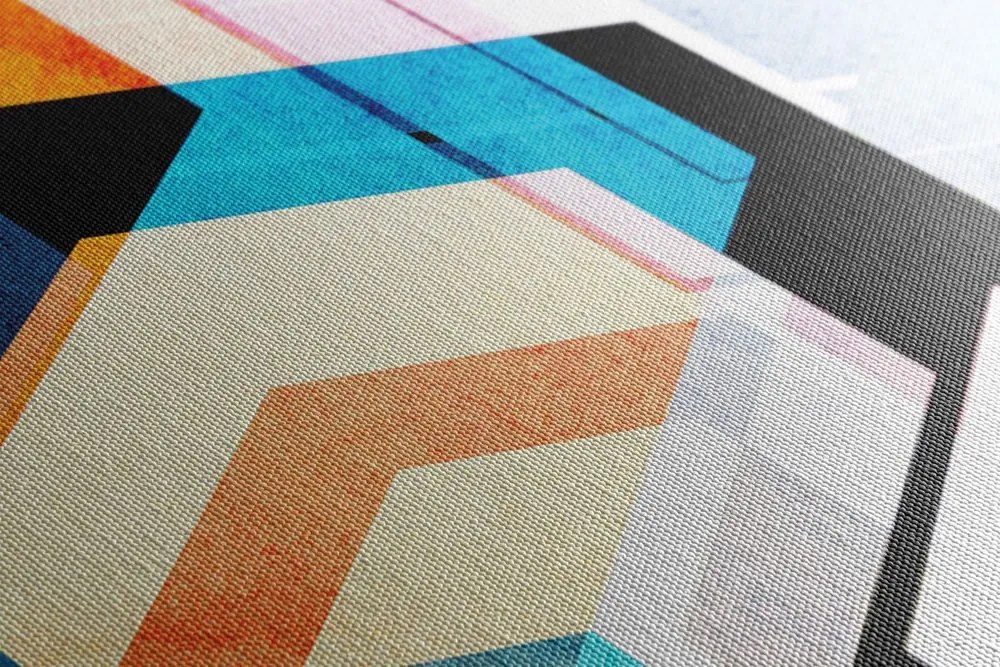 Quadro su tela – Geometria futuristica