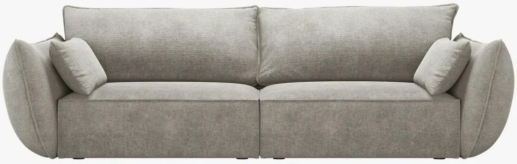Divano Kaelle 3 posti in ciniglia - L208 cm